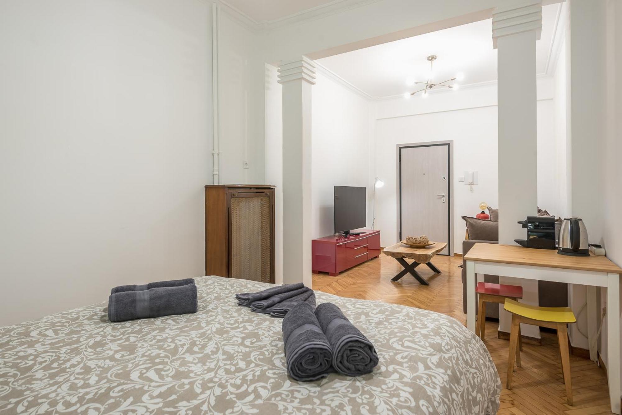 אתונה Stylish Luxury Apartment At Ampelokipi Metro Station מראה חיצוני תמונה