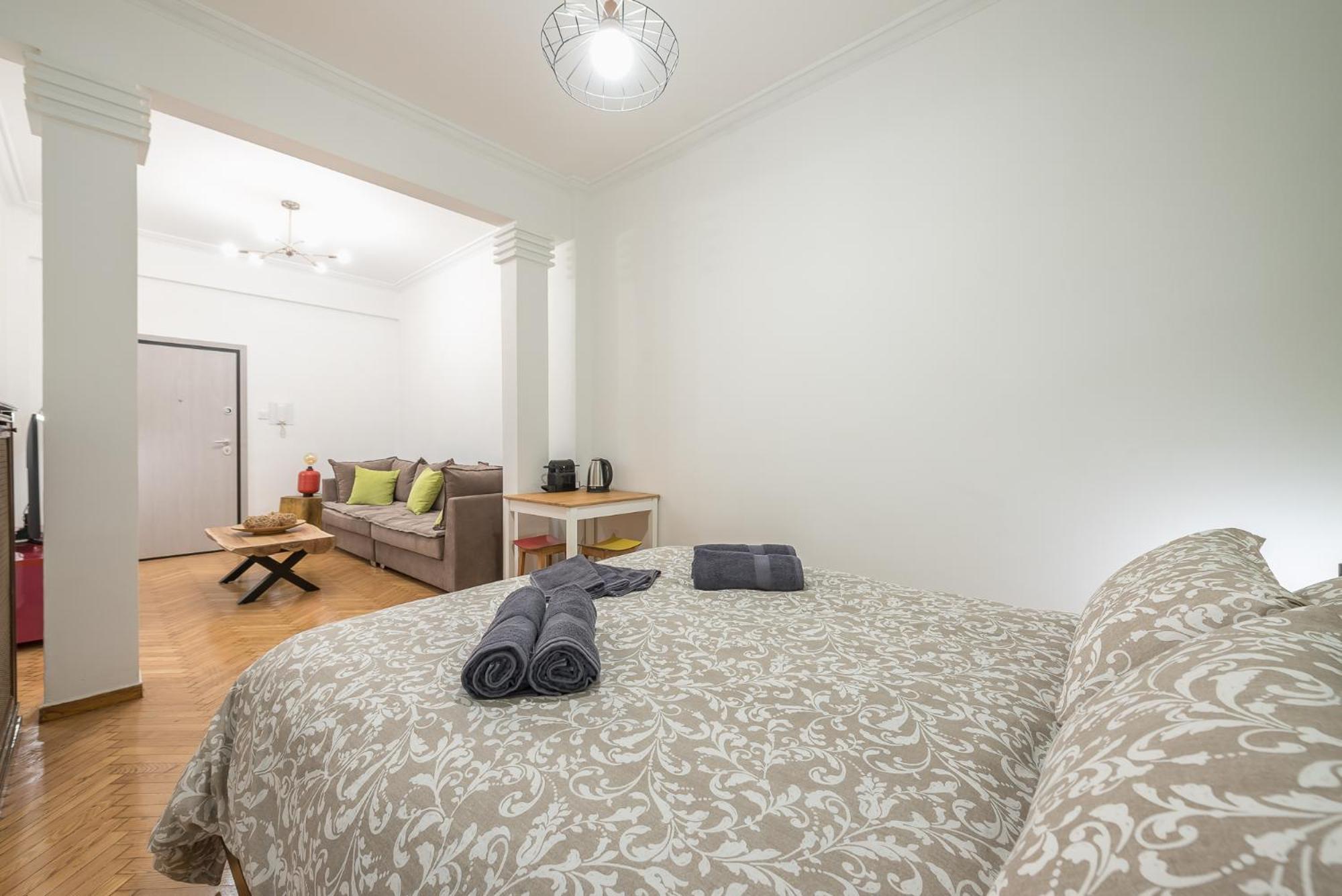 אתונה Stylish Luxury Apartment At Ampelokipi Metro Station מראה חיצוני תמונה